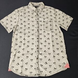 Disney Grey Mickey Mouse Casual Shirt